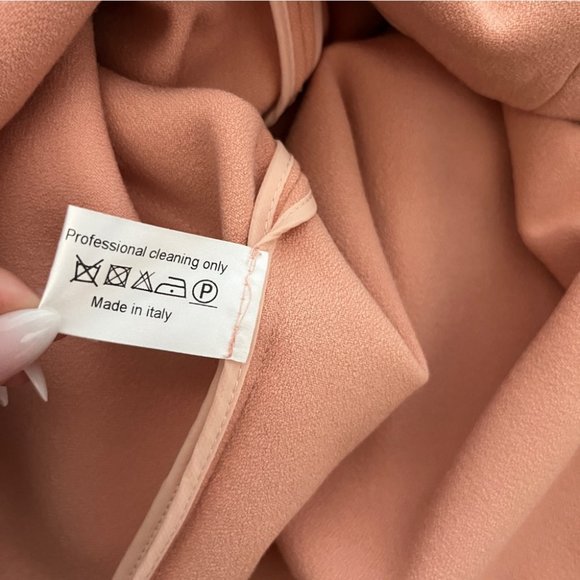 Marni Peach Short Sleeve Dress - Picture 6 of 6